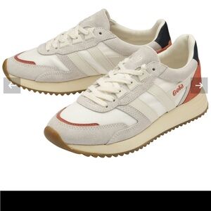 Gola White and Red Sneakers